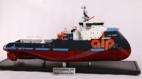 90米长ULSTEIN AX104型远洋拖船定制模型